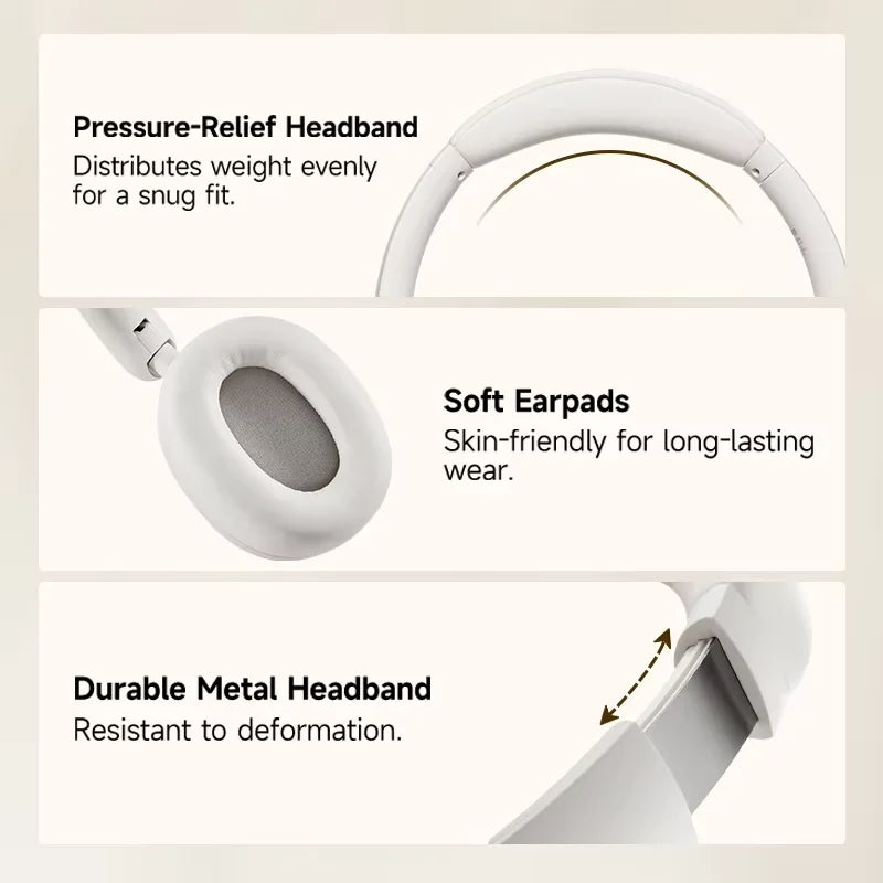 Edifier W800BT SE Over-ear Headset Wireless Bluetooth Headphones Bluetooth 5.4 Gaming Mode 45H Battery Life with Microphone