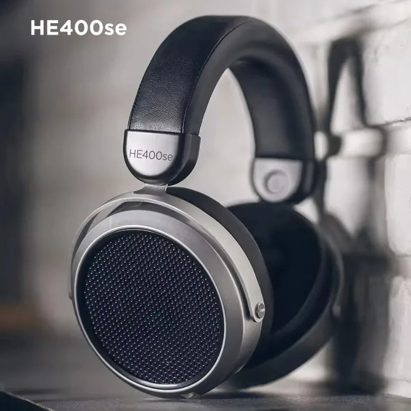 HIFIMAN HE400se Magnetic Headphones Over-Ear Open-Back Magnetic Earphone Orthodynamic Wired Hifi Headset Music Monitor Headphone